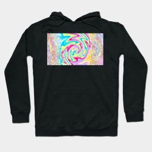 Pastel Portal Abstract Art by Orchid 13 Hoodie